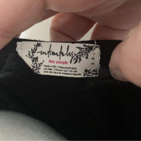 Intimately Free People Black Bodysuit Size Small - Picture 4 of 5